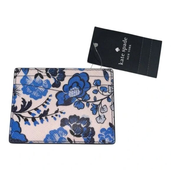 KATE SPADE Vase Floral Small Slim Card Holder - Picture 2 of 4